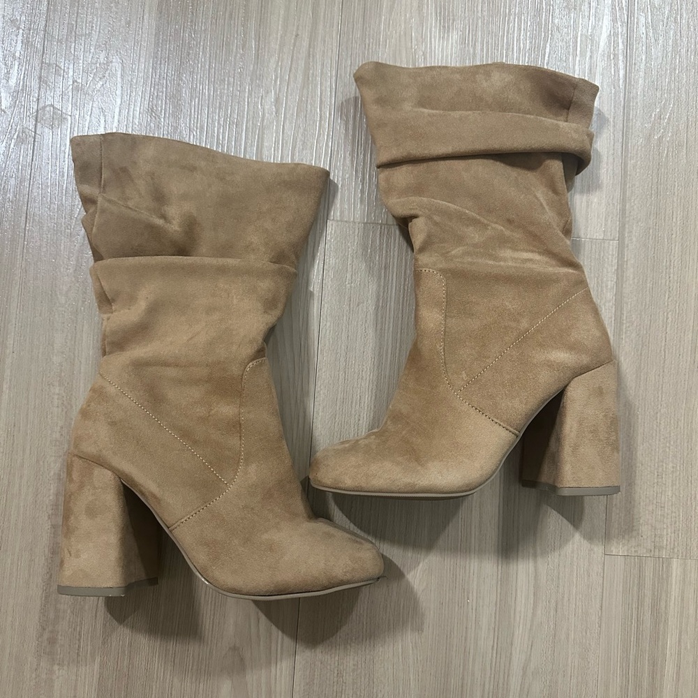 Torrid heeled boots 6 WW (wide calf)